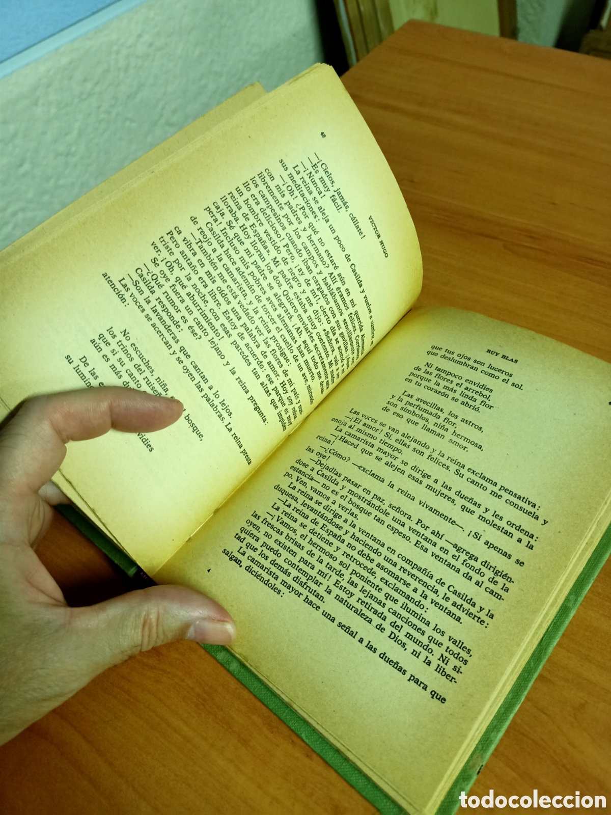 Libros de segunda mano: V&iacute;ctor Hugo - ruy Blas ( Editado a&ntilde;o 1972 ) - Foto 3