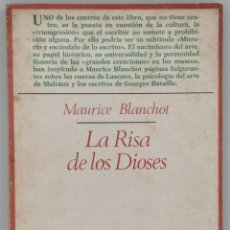 Libros de segunda mano: LA RISA DE LOS DIOSES. MAURICE BLANCHOT.