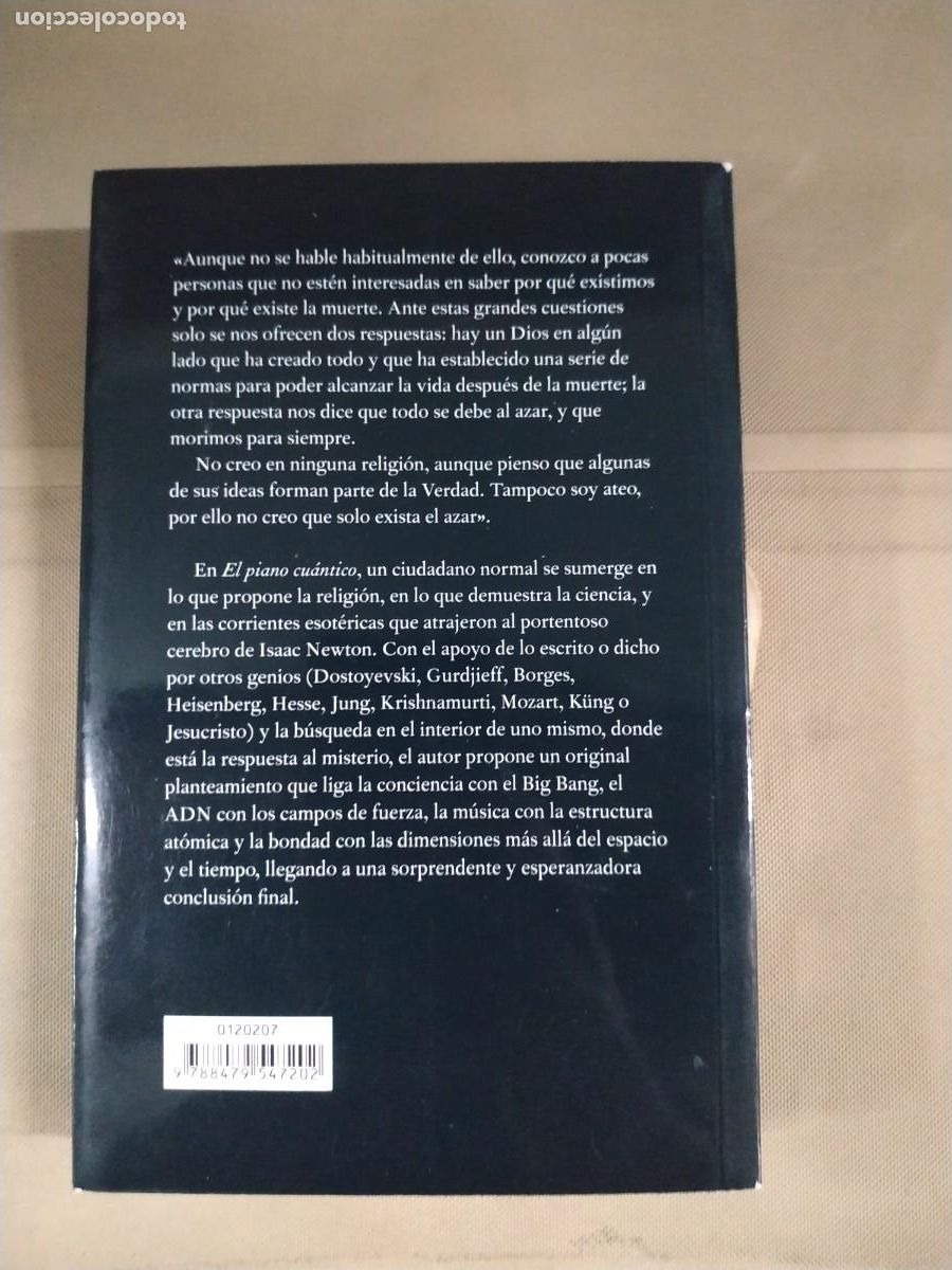 Libros de segunda mano: El piano cu&aacute;ntico - El&iacute;as Prada Gal&aacute;n - Foto 2