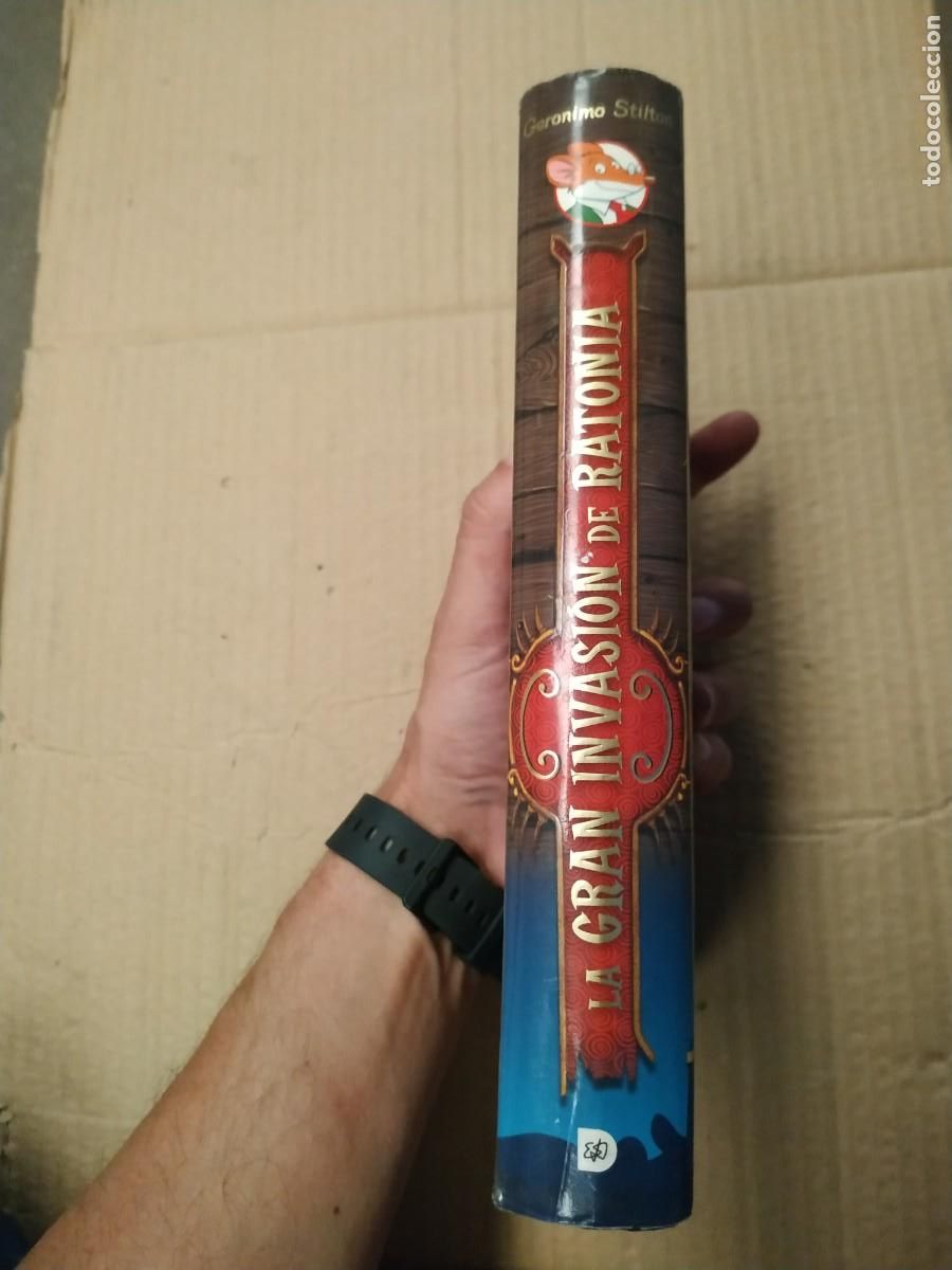 Libros de segunda mano: La gran invasi&oacute;n de Ratonia - Ger&oacute;nimo Stilton - Foto 3