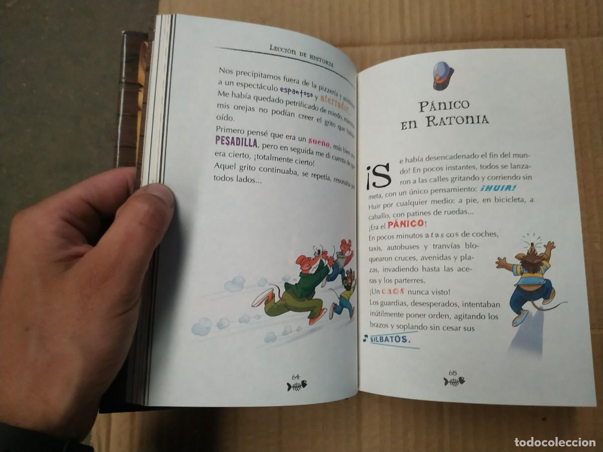 Libros de segunda mano: La gran invasi&oacute;n de Ratonia - Ger&oacute;nimo Stilton - Foto 4