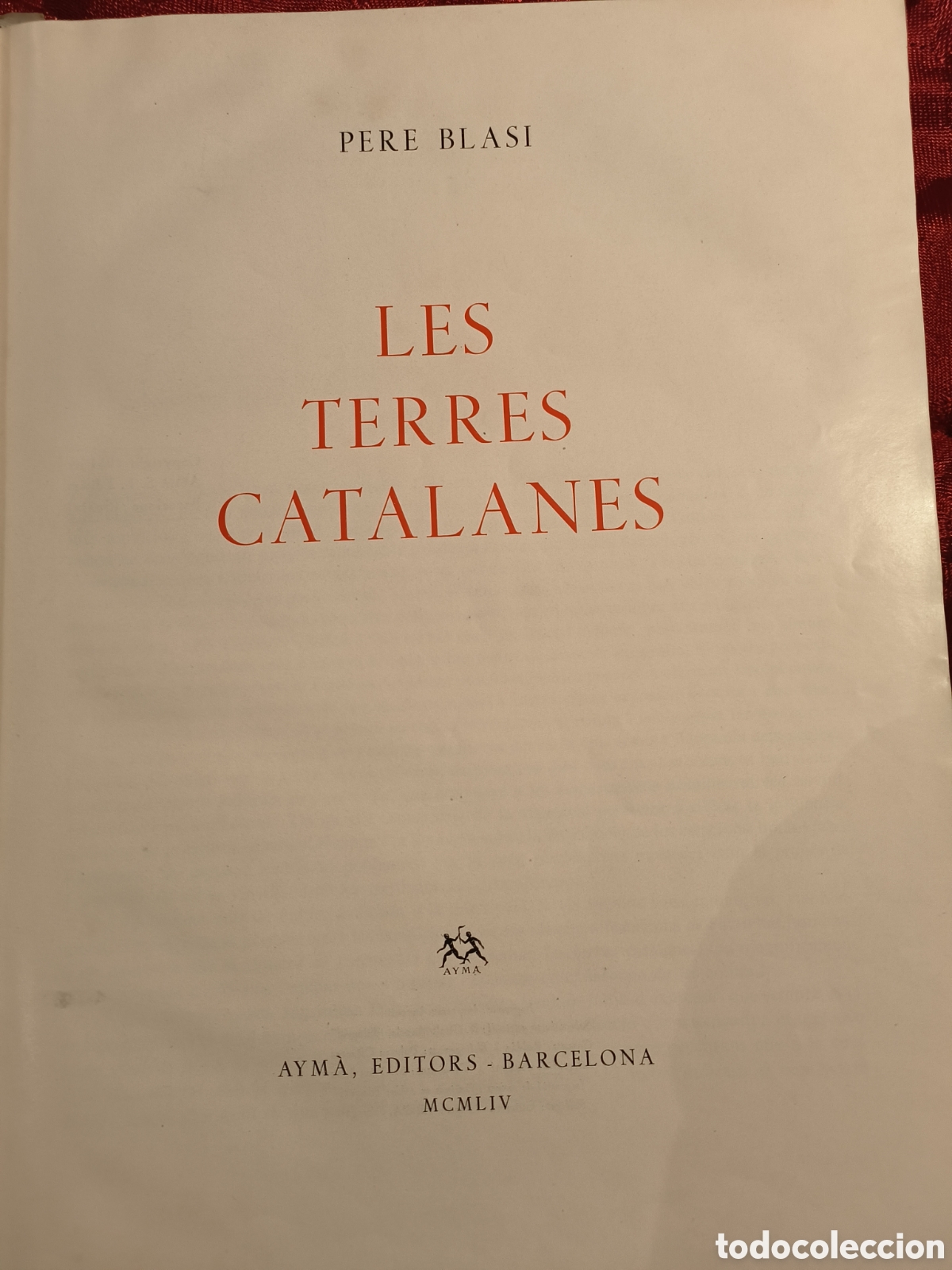 Libros de segunda mano: 1936.Les Terres Catalanes - Foto 3