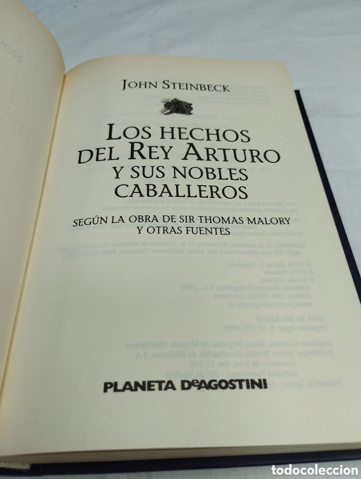 Libros de segunda mano: Los hechos del rey Arturo. John Steinbeck, 1999 - Foto 3