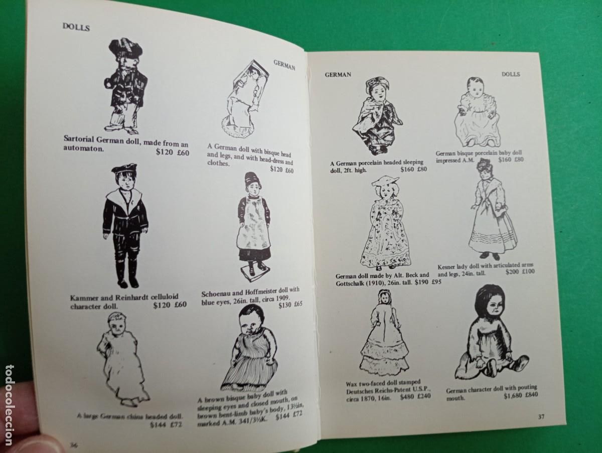 Libros de segunda mano: Antiguo libro Cat&aacute;logo Mu&ntilde;ecas y Juguetes. Escocia 1978. - Foto 3