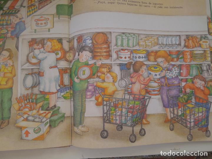 Libros de segunda mano: TEO EN EL HIPERMERCADO - VIOLETA DENOU - PASTAS DURAS - Foto 3