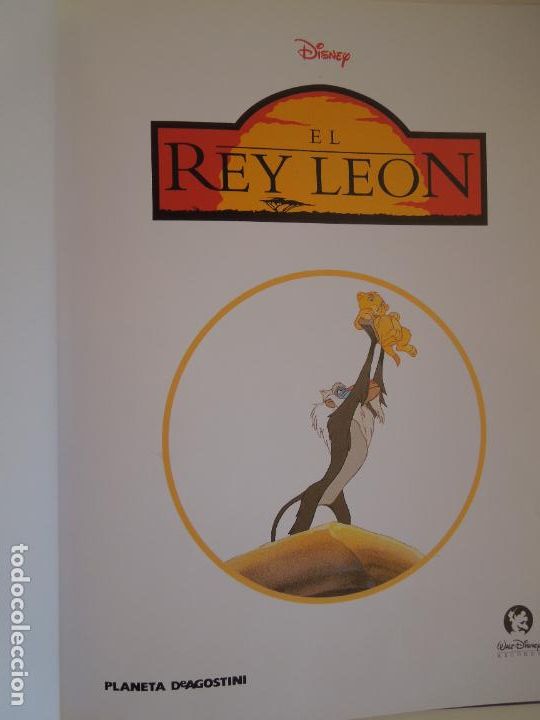 Libros de segunda mano: EL REY LEON - DISNEY - AUDIO CUENTOS - PLANETA - Foto 2