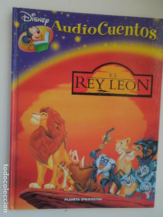 Libros de segunda mano: EL REY LEON - DISNEY - AUDIO CUENTOS - PLANETA - Foto 1