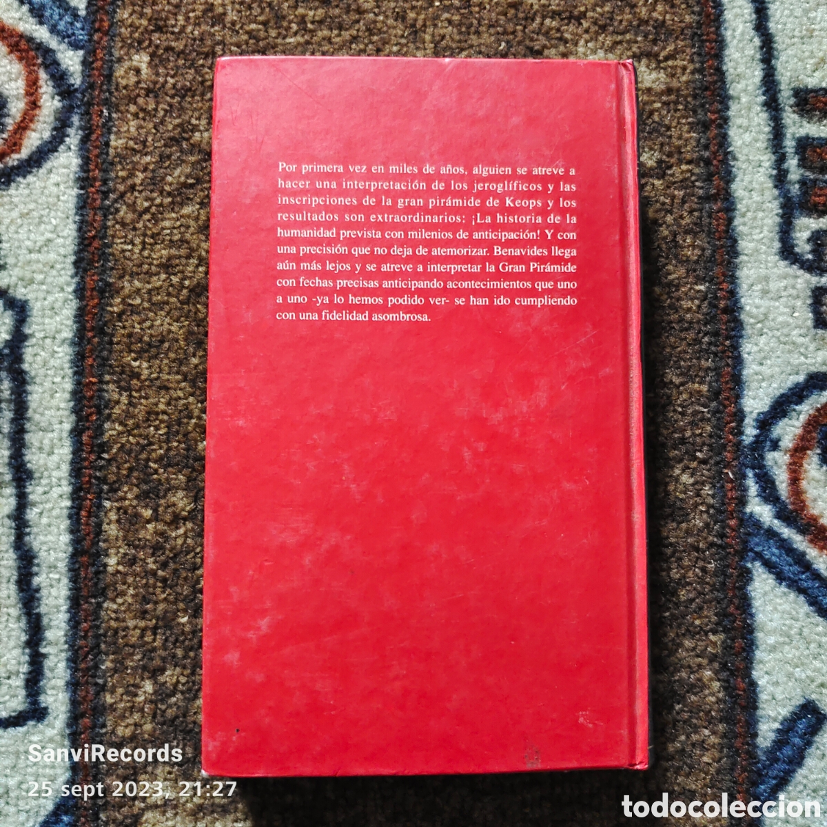 Libros de segunda mano: DRAM&Aacute;TICAS PROFEC&Iacute;AS DE LA GRAN PIR&Aacute;MIDE (RODOLFO BENAVIDES) (ALTAYA) - Foto 2