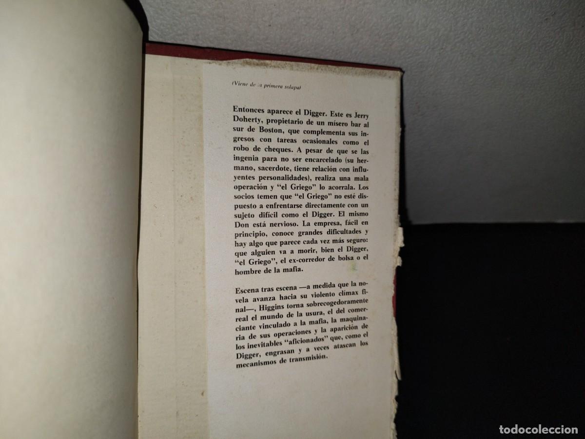 Libros de segunda mano: 26- EL JUEGO DEL DIGGER - GEORGE V. HIGGINS - PRIMERA EDICI&Oacute;N 1975 - Foto 5