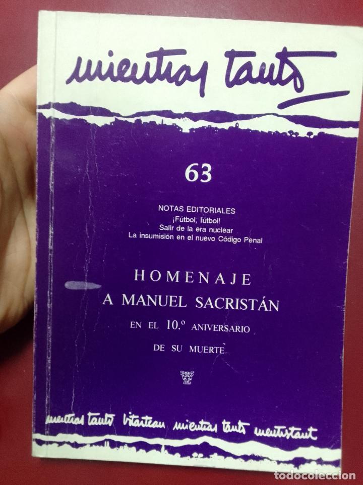 Gebrauchte B&uuml;cher: VV.AA.: Mientras tanto n&ordm; 63