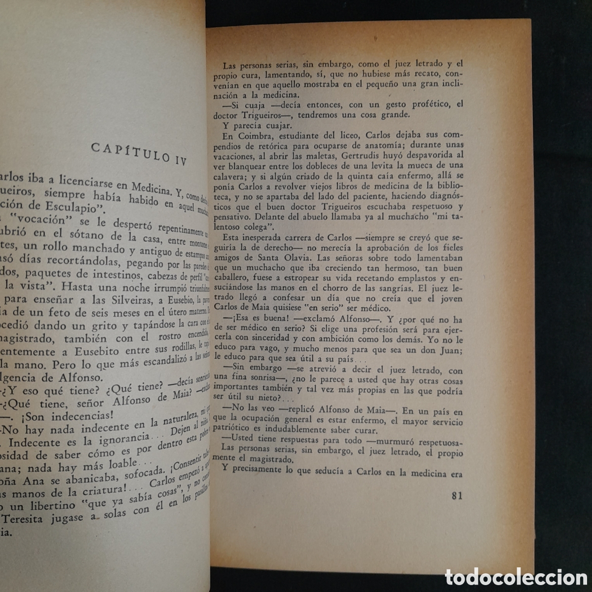 Libros de segunda mano: L-3571. LOS MAIAS. E&Ccedil;A DE QUEIROZ. ARGOS BUENOS AIRES. - Foto 4