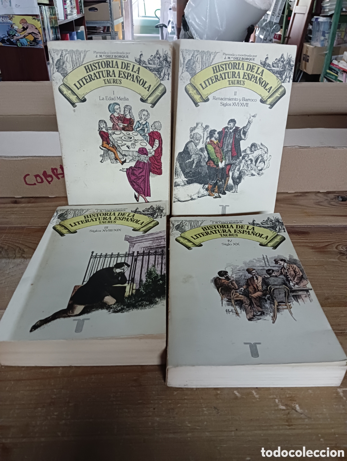 Libros de segunda mano: Historia de la literatura Espa&ntilde;ola - Foto 1