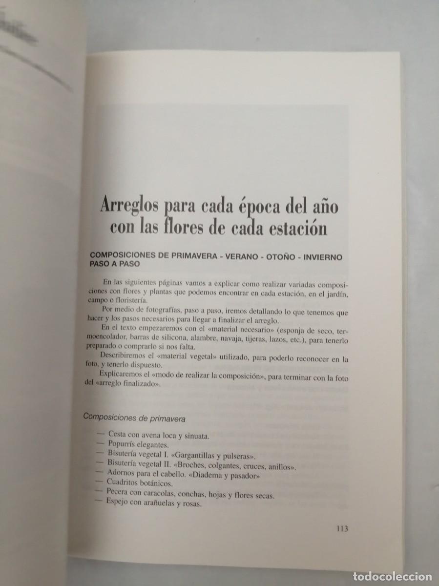 Libros de segunda mano: Decorar con Flores Secas Paso a Paso - Foto 3
