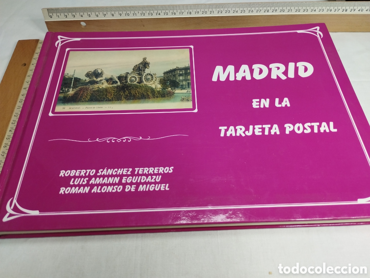 Libros de segunda mano: Madrid en la tarjeta postal. Editorial Santurtzi, 1996 - Foto 1