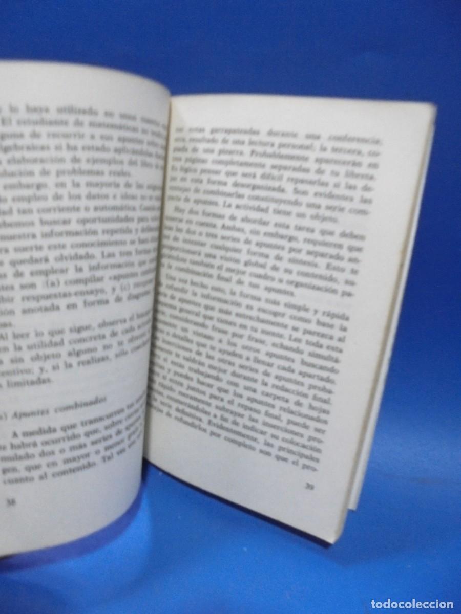 Libros de segunda mano: APRENDER A ESTUDIAR. MICHAEL GUINERY. 1973. PAGS : 101. - Foto 2