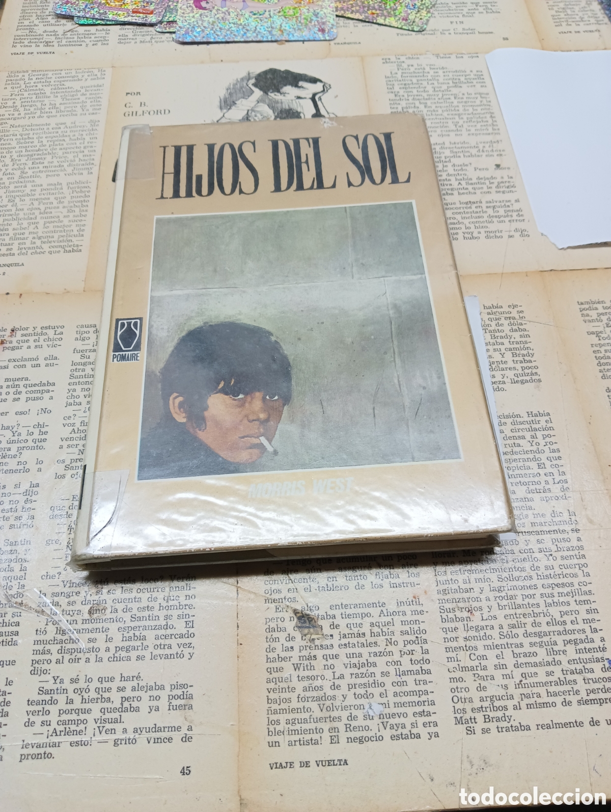 Libros de segunda mano: Hijos del sol . Morris West. - Foto 1