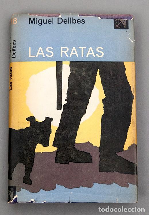 Libros de segunda mano: MIGUEL DELIBES - LAS RATAS - 1&ordf; EDICI&Oacute;N DE 1962 - Foto 1