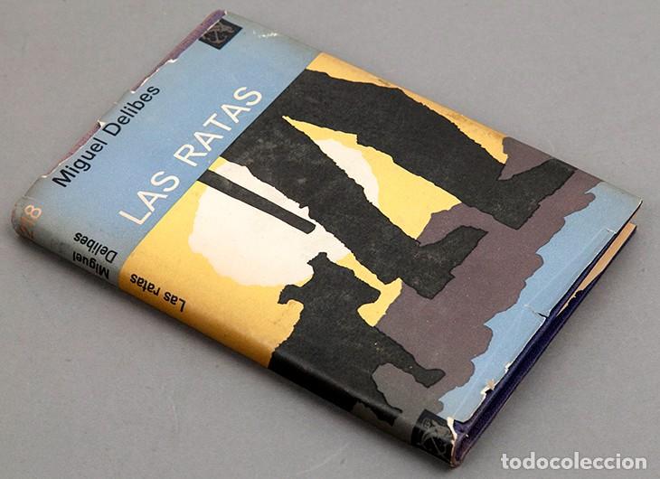 Libros de segunda mano: MIGUEL DELIBES - LAS RATAS - 1&ordf; EDICI&Oacute;N DE 1962 - Foto 2