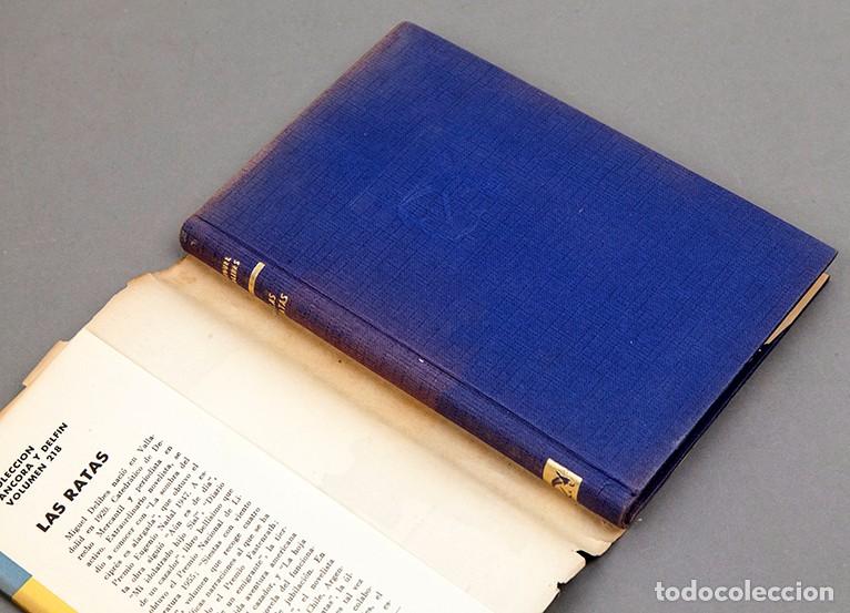 Libros de segunda mano: MIGUEL DELIBES - LAS RATAS - 1&ordf; EDICI&Oacute;N DE 1962 - Foto 3