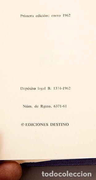 Libros de segunda mano: MIGUEL DELIBES - LAS RATAS - 1&ordf; EDICI&Oacute;N DE 1962 - Foto 6