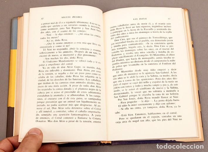 Libros de segunda mano: MIGUEL DELIBES - LAS RATAS - 1&ordf; EDICI&Oacute;N DE 1962 - Foto 9