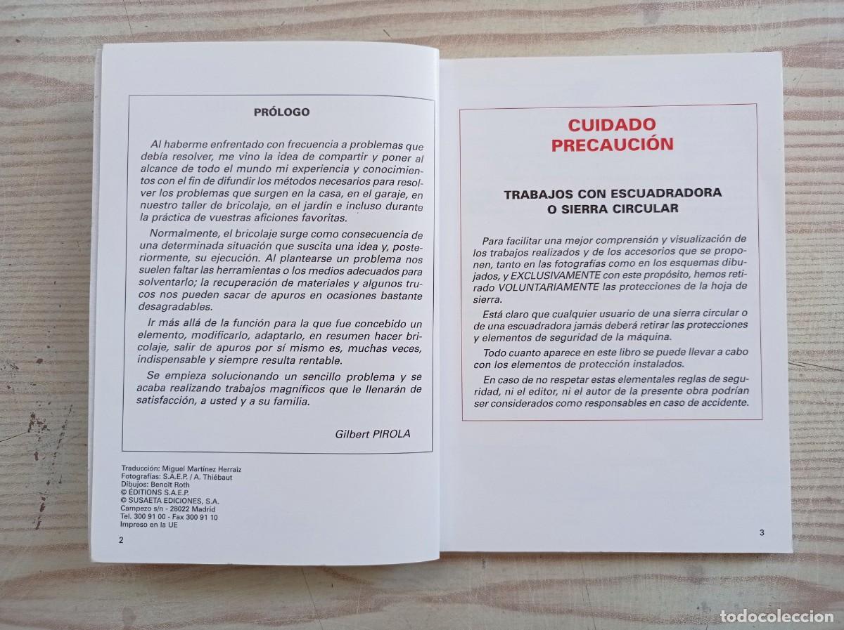 Libros de segunda mano: Trucos De Bricolaje - Materiales - Tecnicas - Ejemplos Practicos - Susaeta - Foto 2