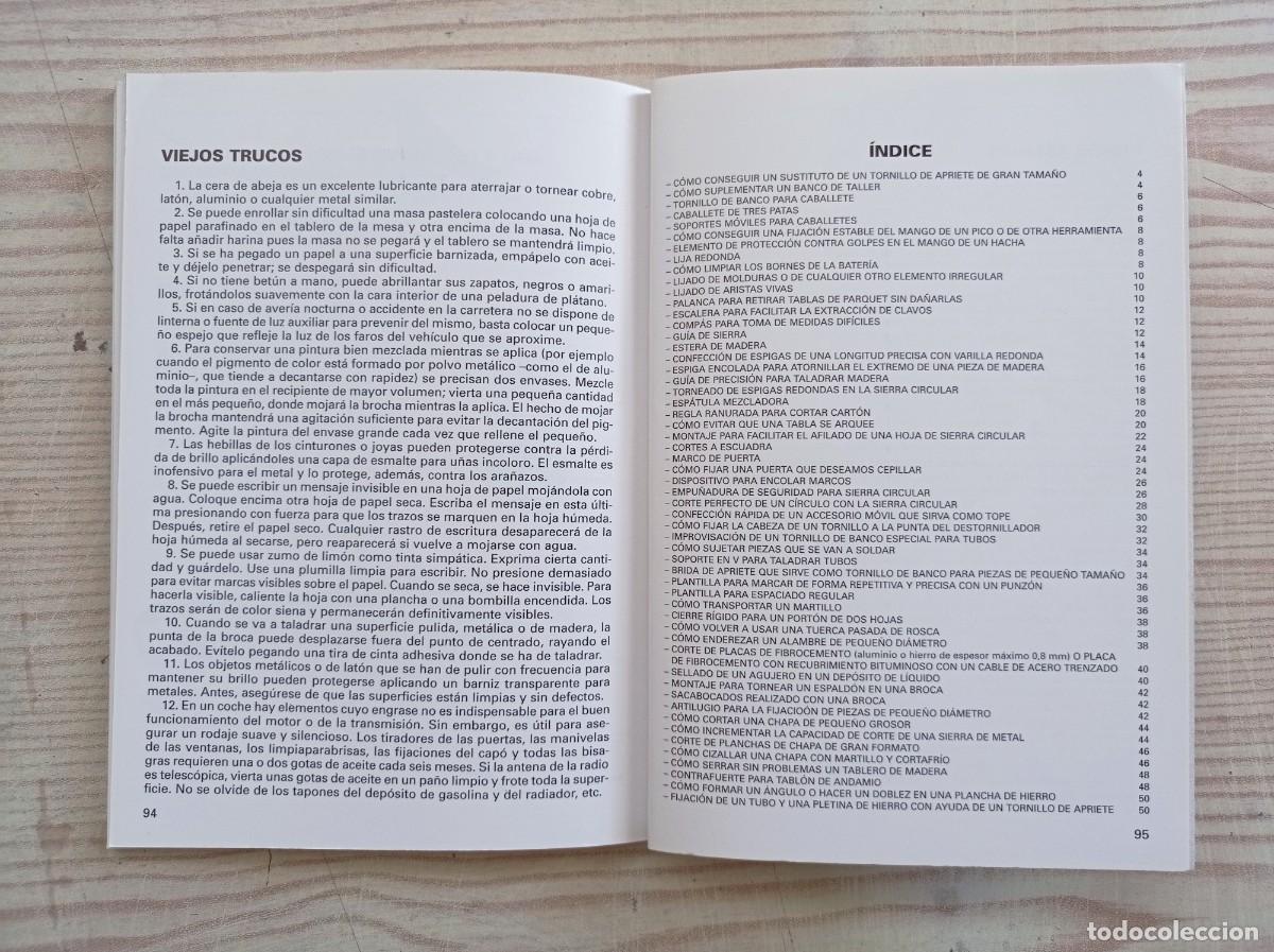 Libros de segunda mano: Trucos De Bricolaje - Materiales - Tecnicas - Ejemplos Practicos - Susaeta - Foto 5
