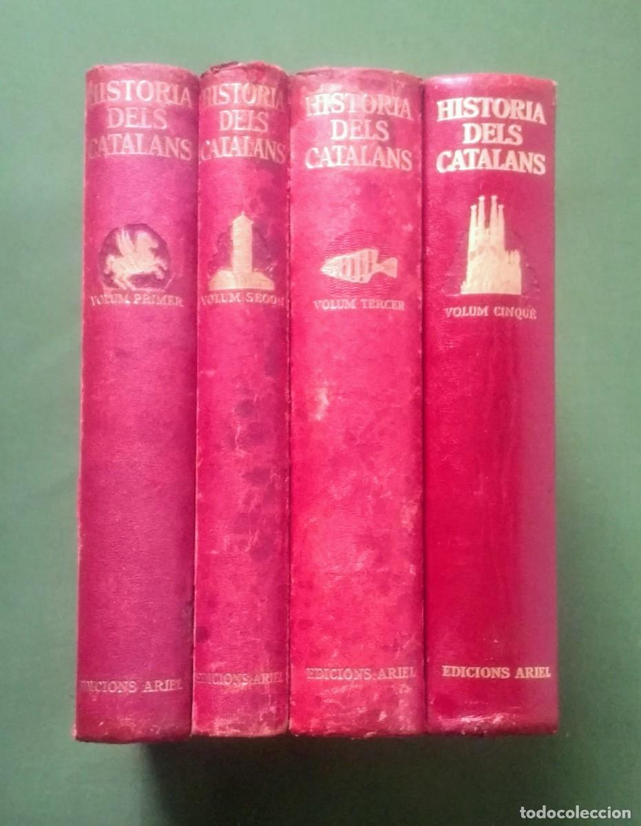 Libros de segunda mano: HIST&Ograve;RIA DELS CATALANS - 4 VOL. - FERRAN SOLDEVILA