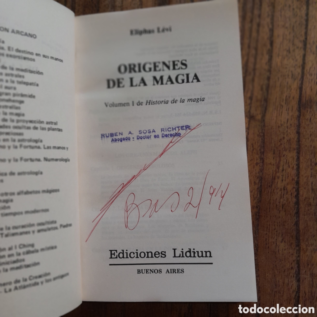 Libros de segunda mano: Or&iacute;genes de la magia. Eliphas Levi. - Foto 4