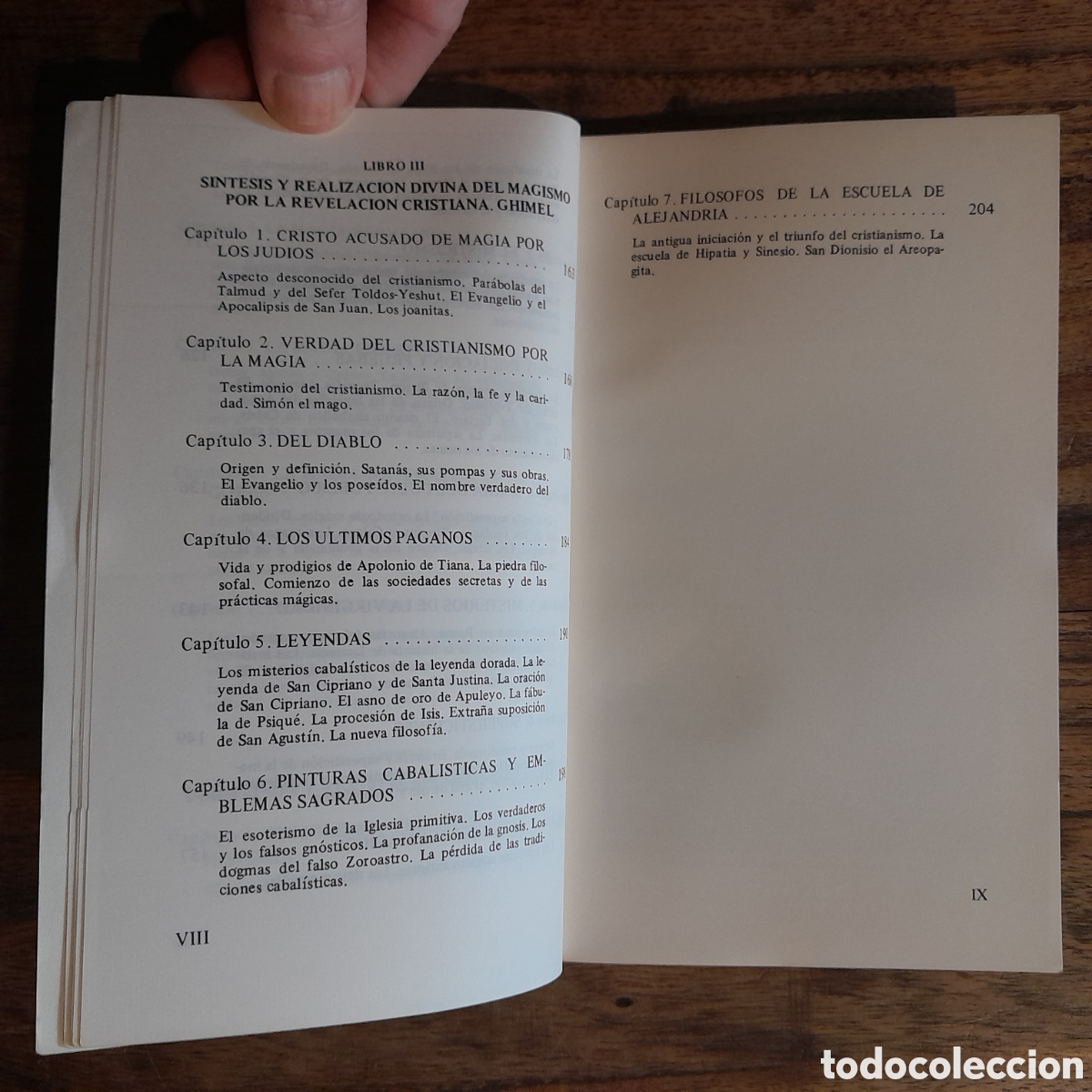 Libros de segunda mano: Or&iacute;genes de la magia. Eliphas Levi. - Foto 7