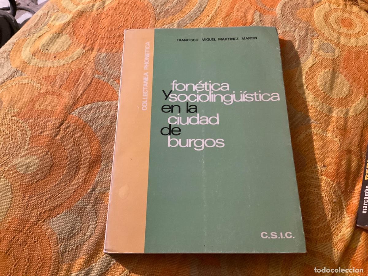 Libri di seconda mano: Fon&eacute;tica y socioling&uuml;&iacute;stica en la ciudad de Burgos. Mart&iacute;nez Mart&iacute;n, Francisco isoglosas diastratic