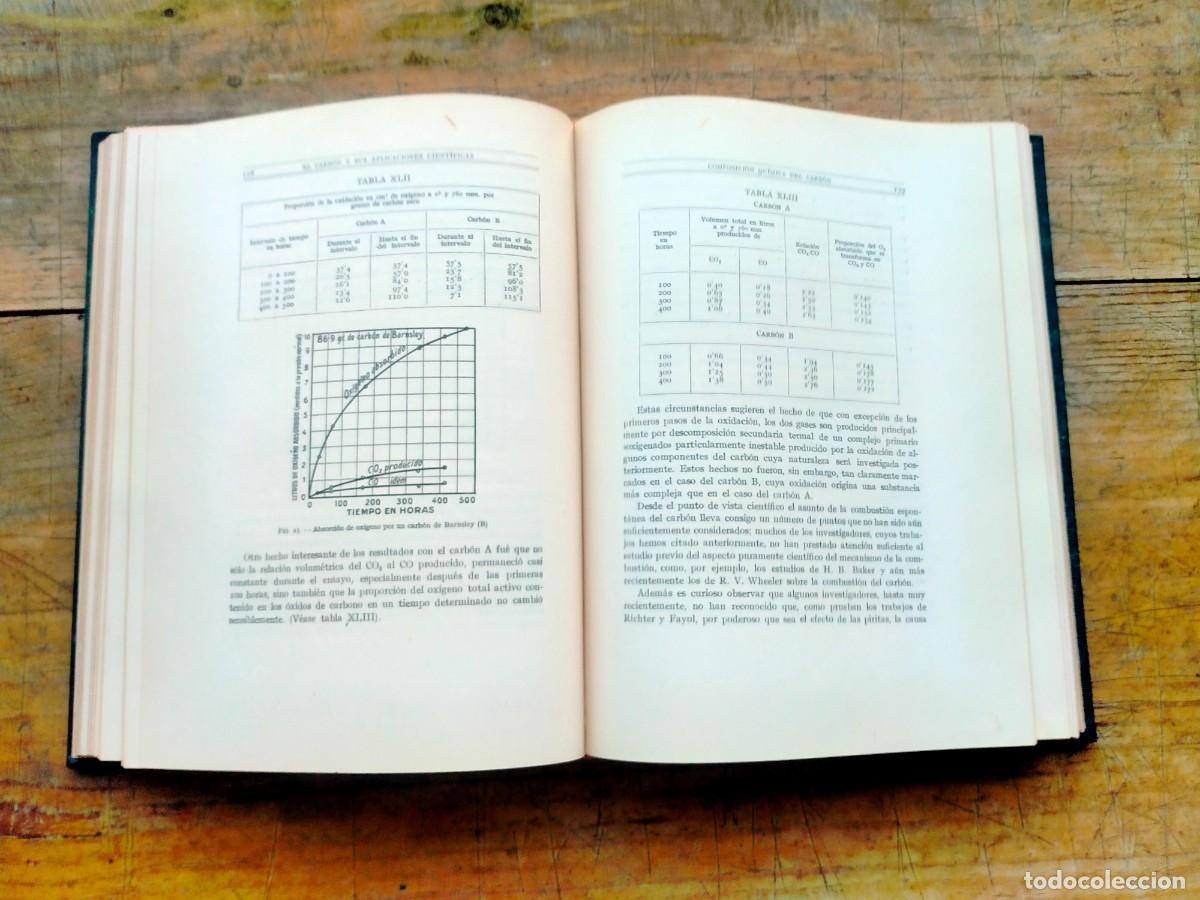 Libros de segunda mano: El carb&oacute;n y sus aplicaciones cient&iacute;ficas. Leer descripci&oacute;n. - Foto 5