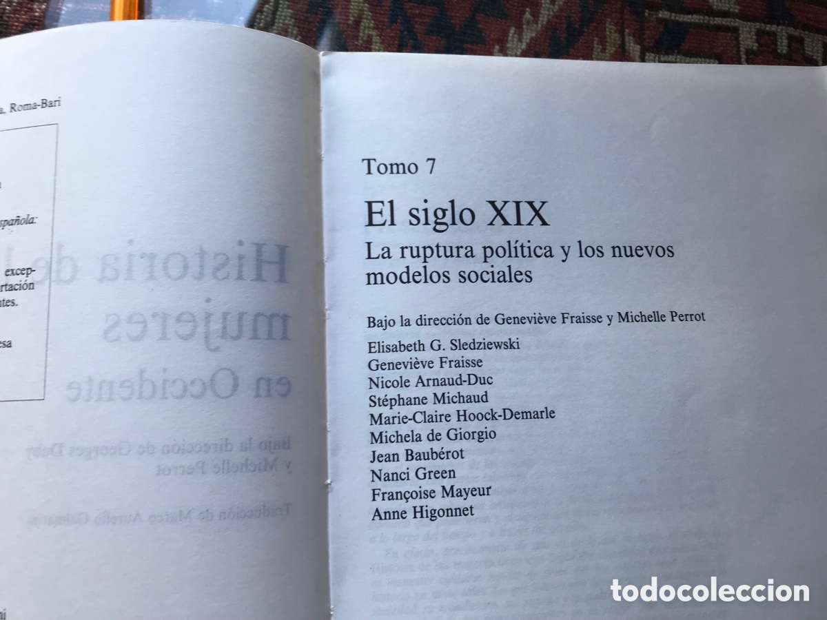 Libros de segunda mano: Historia de las mujeres. El siglo XIX. Taurus - Foto 3