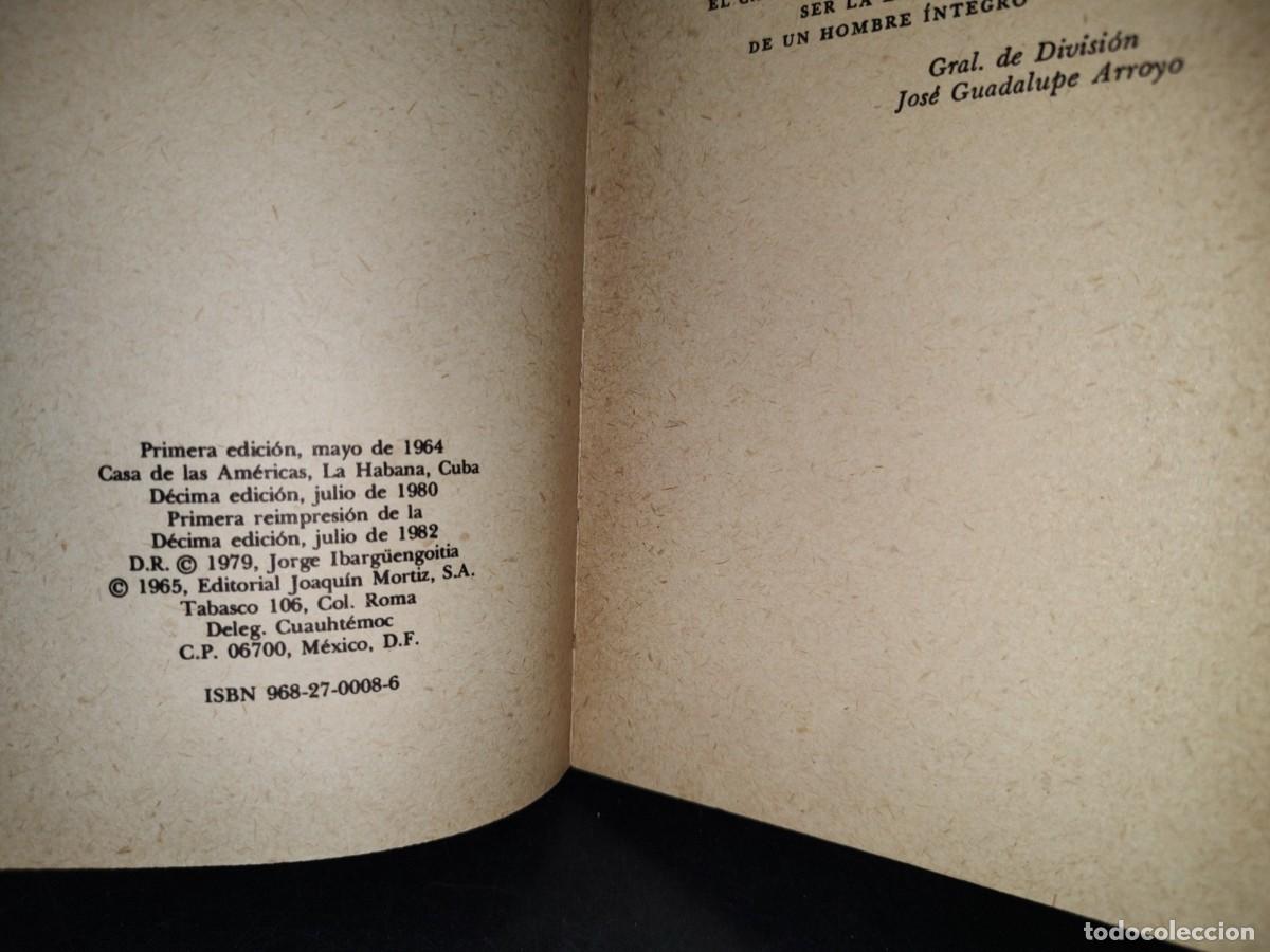 Libros de segunda mano: 76- LOS REL&Aacute;MPAGOS DE AGOSTO - JORGE IBARG&Uuml;ENGOITIA - 1982 - Foto 5