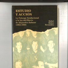 Libros de segunda mano: ESTUDIO Y ACCION. RAFAEL IBAÑEZ HERNANDEZ