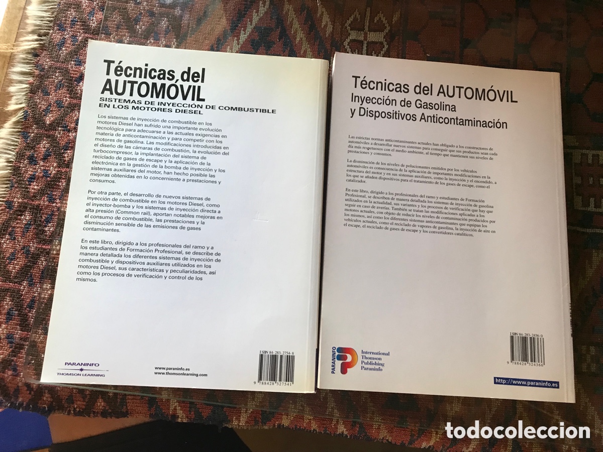 Libros de segunda mano: T&eacute;cnicas del autom&oacute;vil. Dos libros. J. N. Alonso. Paraninfo - Foto 3