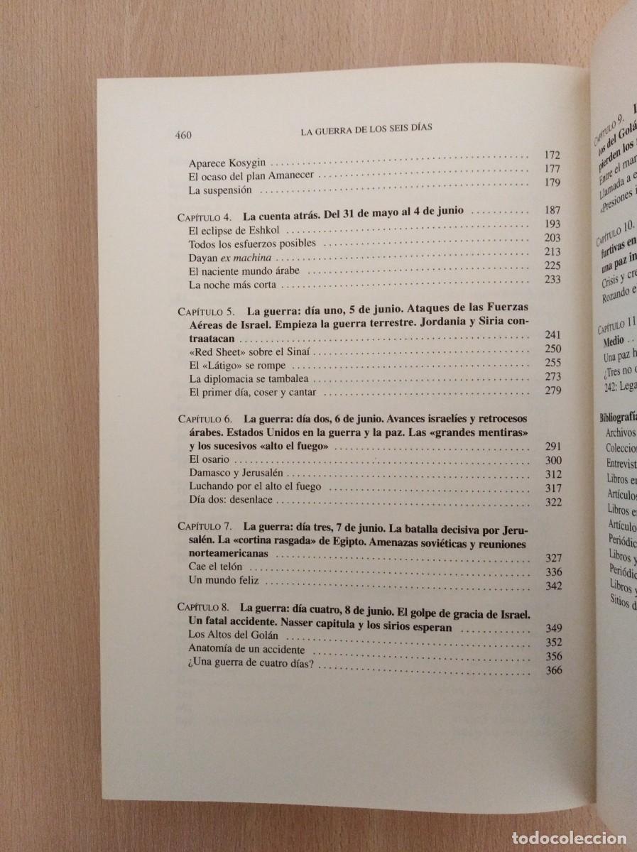 Libros de segunda mano: LA GUERRA DE LOS SEIS D&Iacute;AS. Michael B. Oren - Foto 6