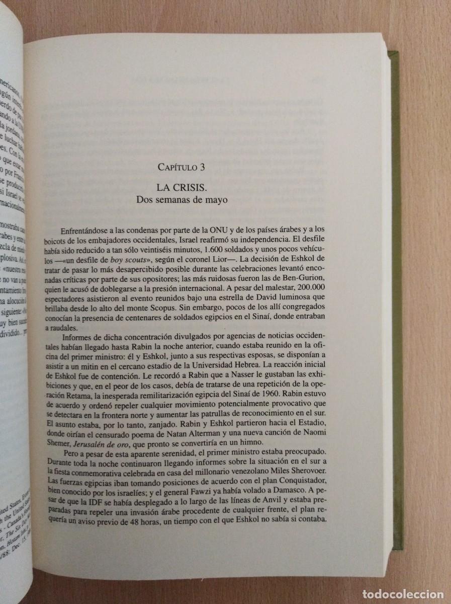 Libros de segunda mano: LA GUERRA DE LOS SEIS D&Iacute;AS. Michael B. Oren - Foto 15