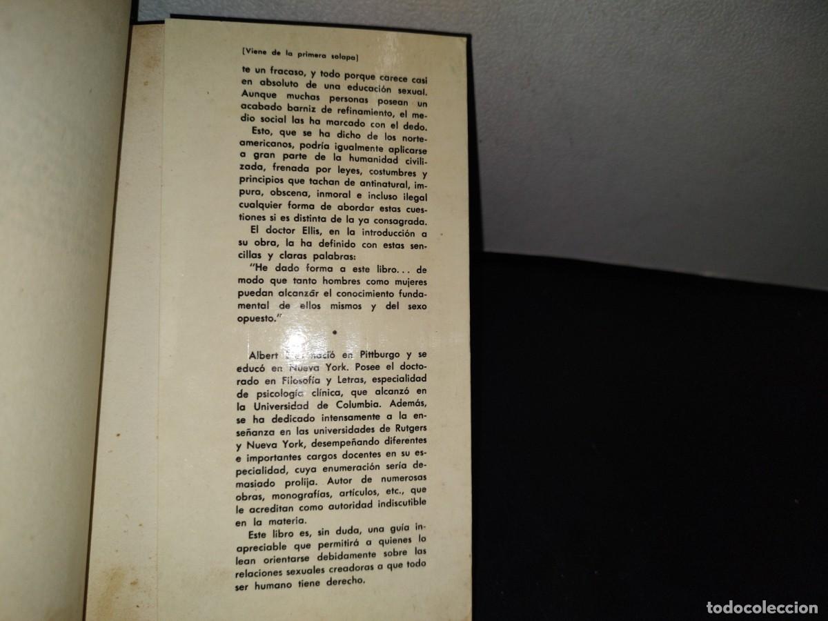 Libros de segunda mano: 76- ARTE Y T&Eacute;CNICA DEL AMOR - ALBERT ELLIS - Foto 4