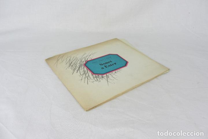 Libros de segunda mano: [Catal&aacute;n] Sonet a Ester &ndash; Josep Jan&eacute;s i Oliv&eacute; - 1977 - Foto 5