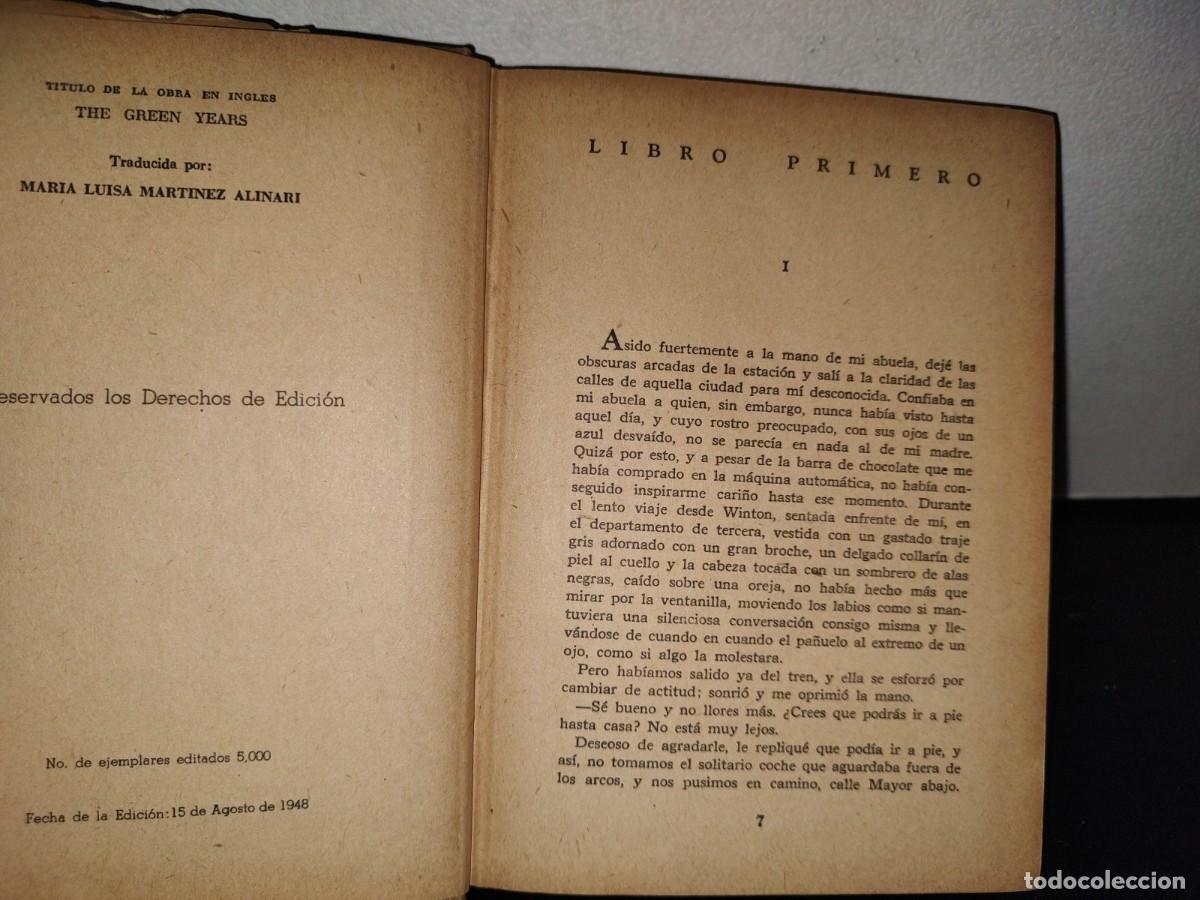 Libros de segunda mano: 76- LOS VERDES A&Ntilde;OS - A. J. CRONIN - 1948 - Foto 5