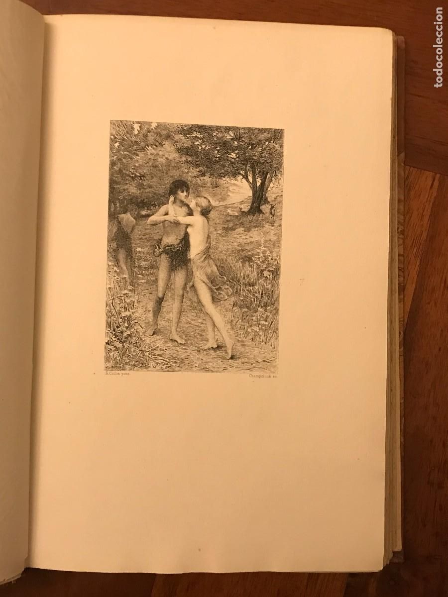 Libros de segunda mano: Longus. Daphnis & Chlo&eacute;. Par&iacute;s. Libro er&oacute;tico. - Foto 6