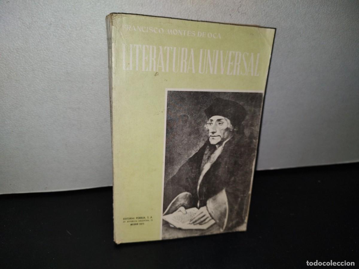 Libros de segunda mano: 76- LITERATURA UNIVERSAL - FRANCISCO MONTES DE OCA - Foto 1