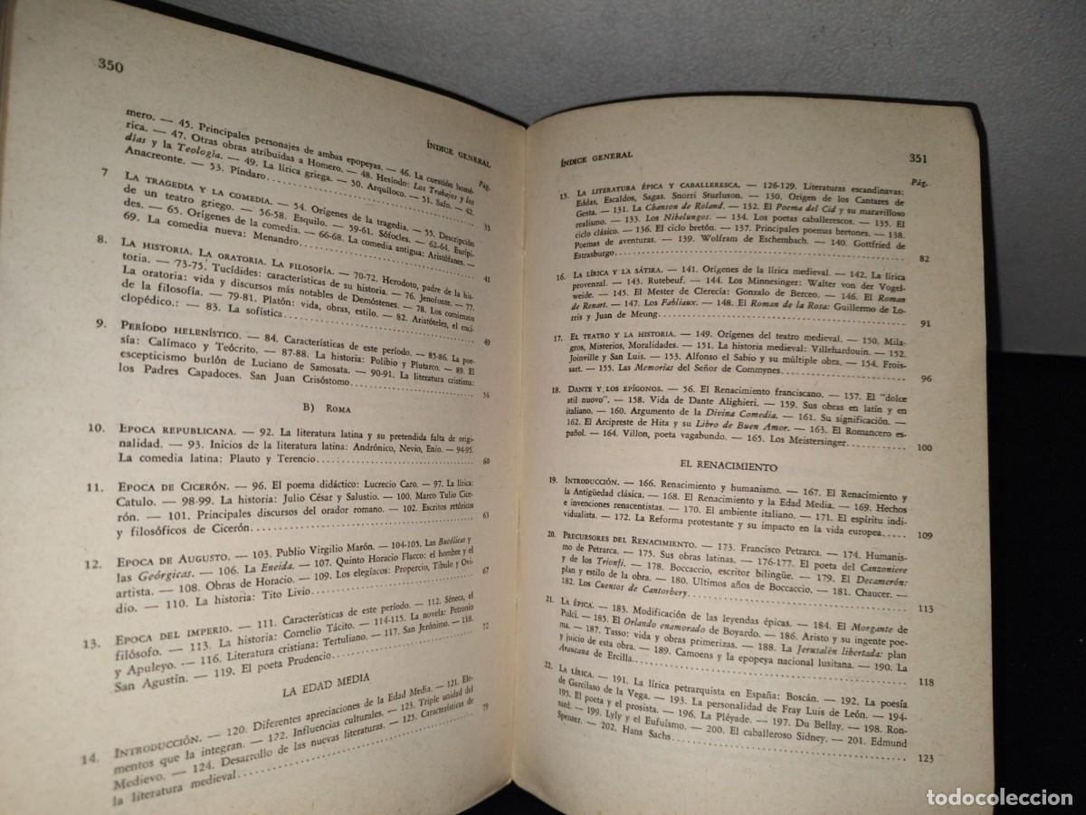 Libros de segunda mano: 76- LITERATURA UNIVERSAL - FRANCISCO MONTES DE OCA - Foto 6