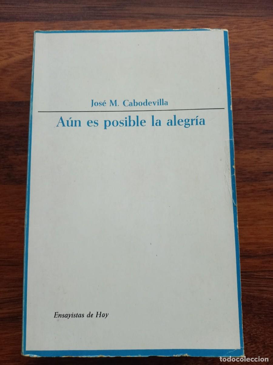 Libros de segunda mano: AUN ES POSIBLE LA ALEGRIA, de JOSE M. CABODEVILLA - Foto 1