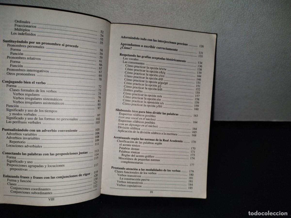 Libros de segunda mano: 193- OC&Eacute;ANO. GRAM&Aacute;TICA PR&Aacute;CTICA. APRENDA A HABLAR Y A ESCRIBIR CORRECTAMENTE - Foto 7