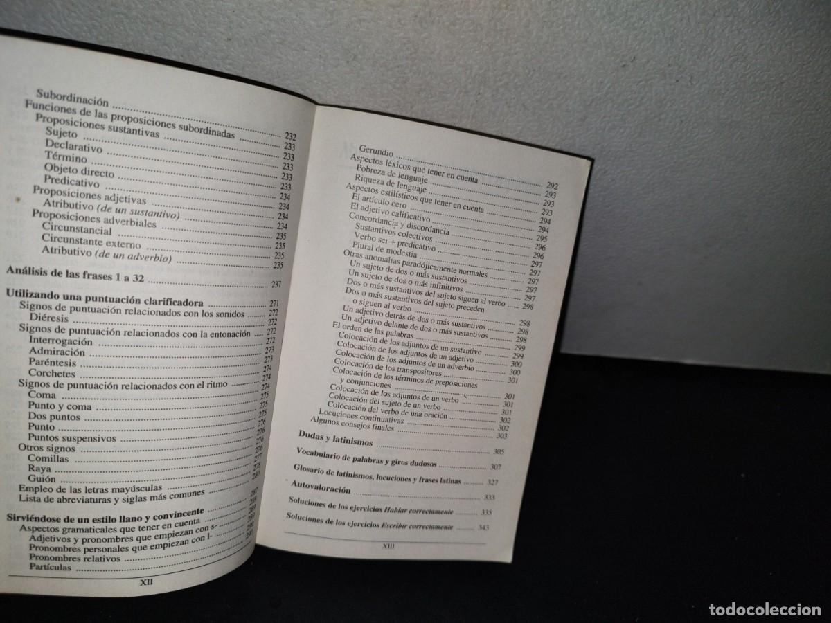 Libros de segunda mano: 193- OC&Eacute;ANO. GRAM&Aacute;TICA PR&Aacute;CTICA. APRENDA A HABLAR Y A ESCRIBIR CORRECTAMENTE - Foto 8