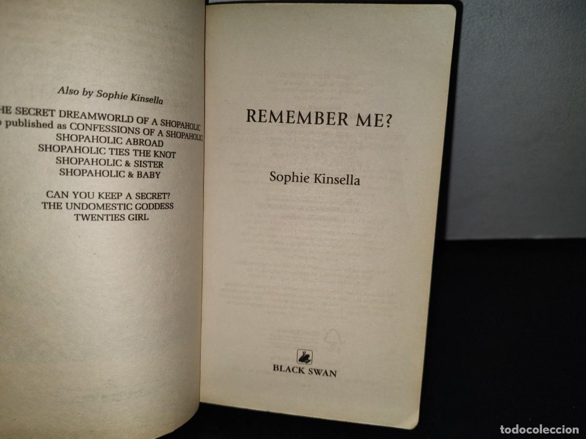 Libros de segunda mano: 193- REMEMBER ME? - SOPHIE KINSELLA - 2008 - Foto 4