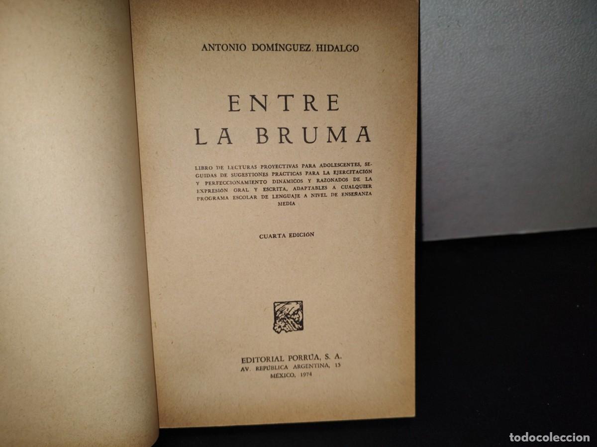 Libros de segunda mano: 193- ENTRE LA BRUMA - ANTONIO DOM&Iacute;NGUEZ HIDALGO - Foto 3