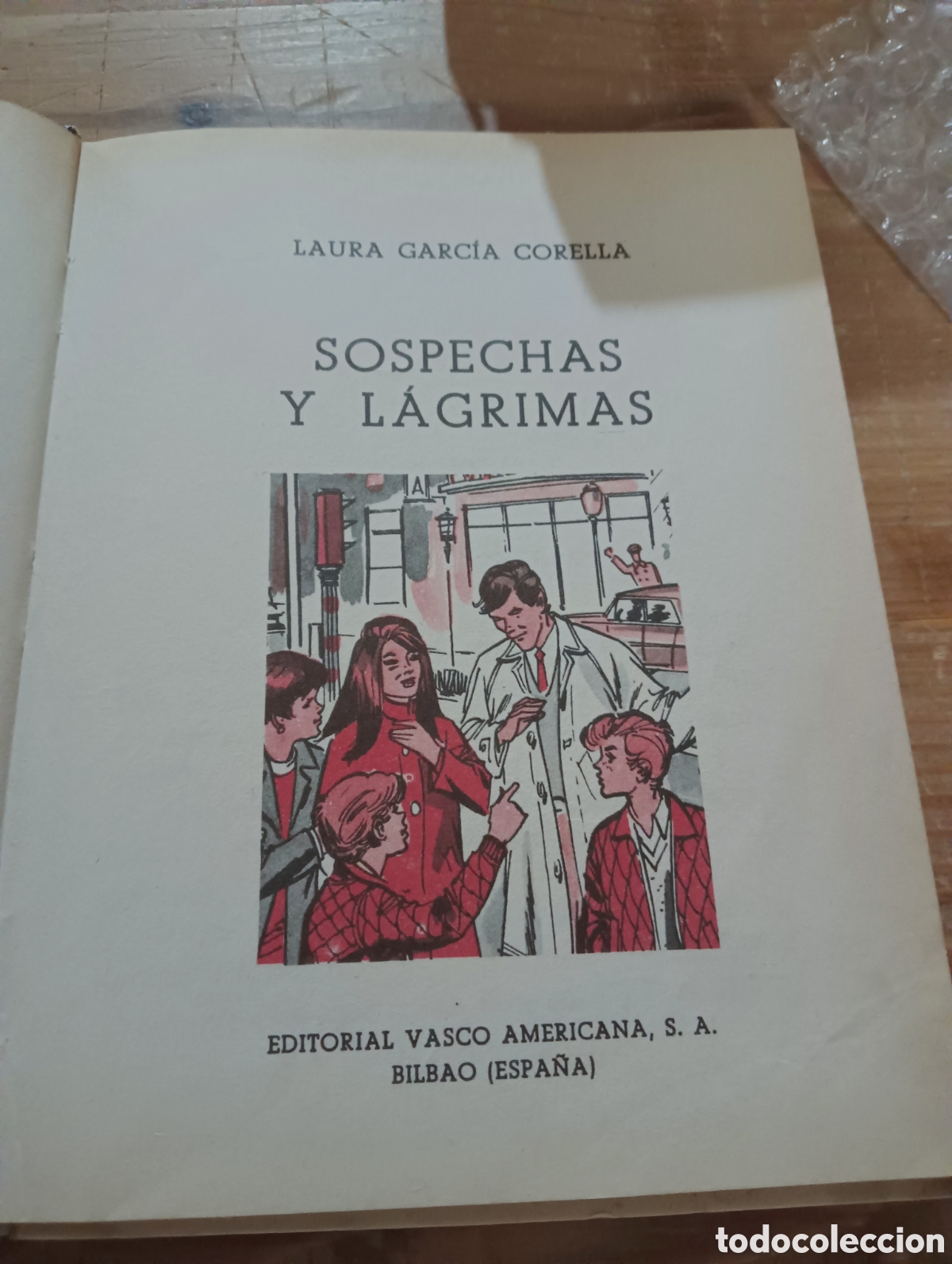 Libros de segunda mano: Sospechas y l&aacute;grimas. Eva 1980. - Foto 2